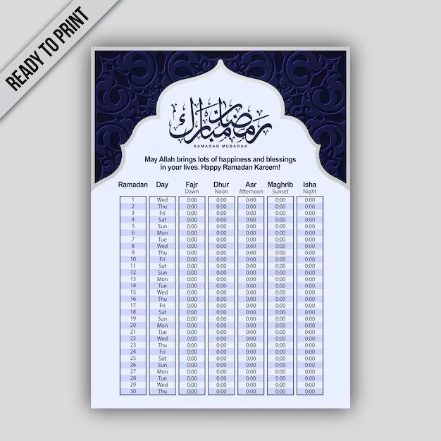 quran memorization tracker printable