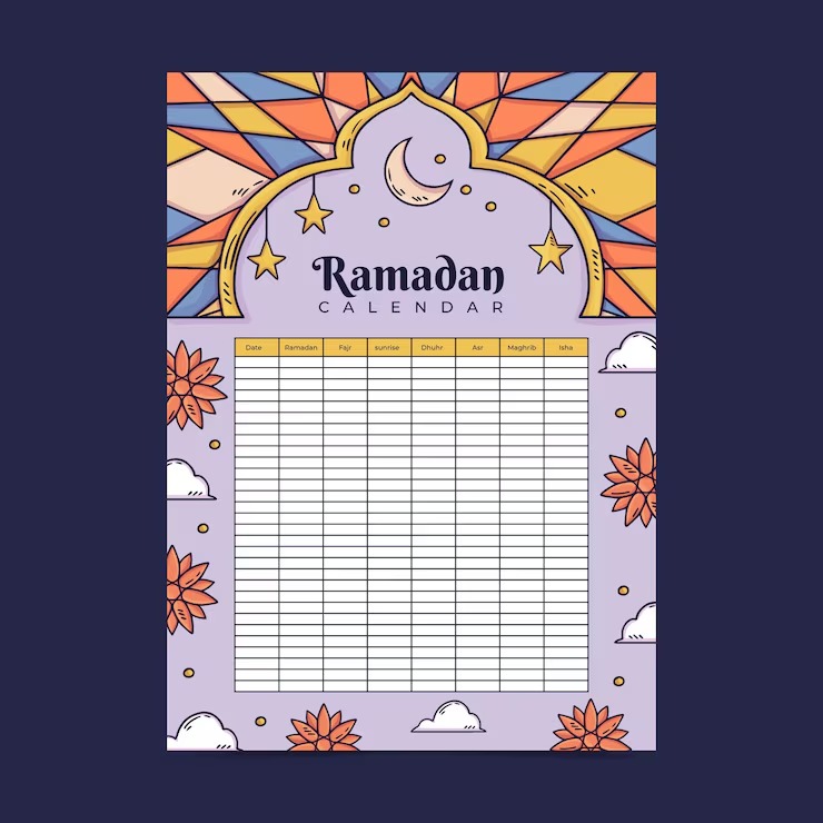 ramadan preparation planner
