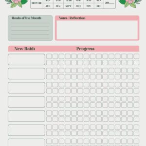 islamic habit tracker bundle