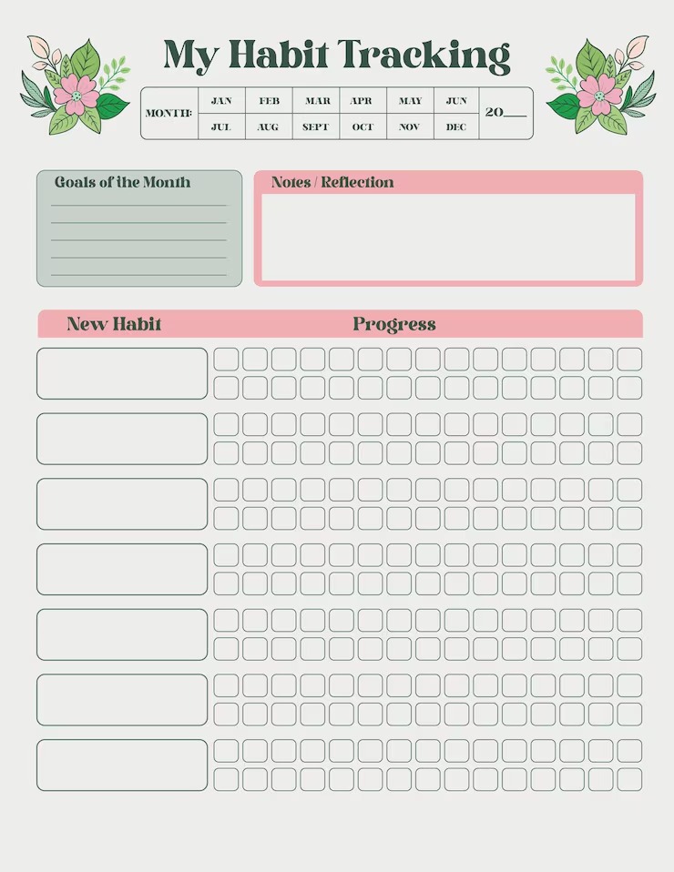 islamic habit tracker bundle